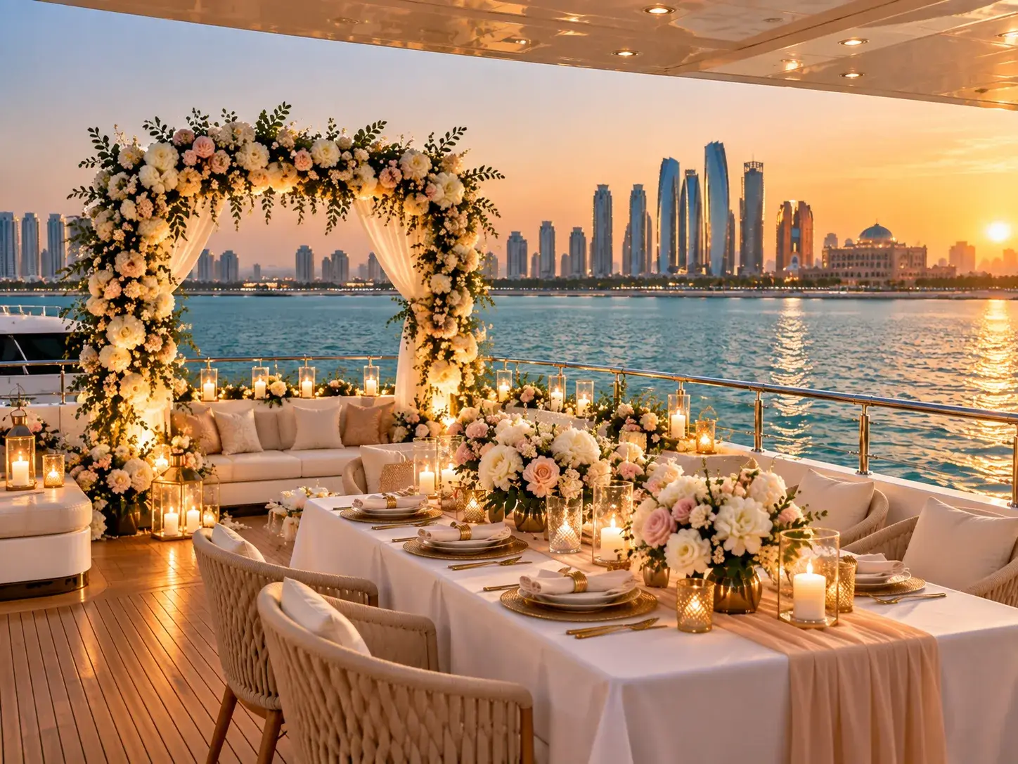 Wedding Yacht Experiences in Abu Dhabi