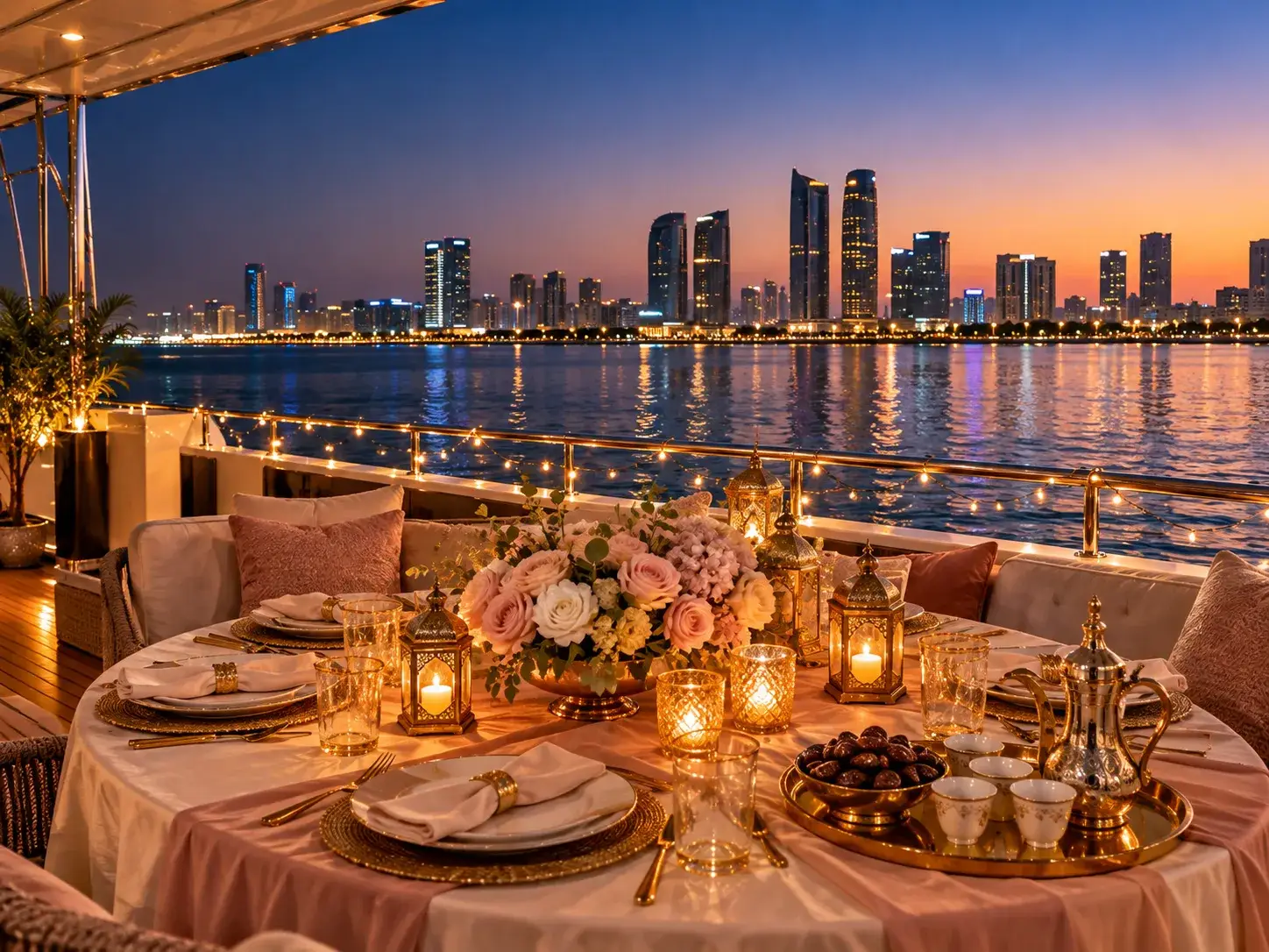 Engagement & Henna Night Boats