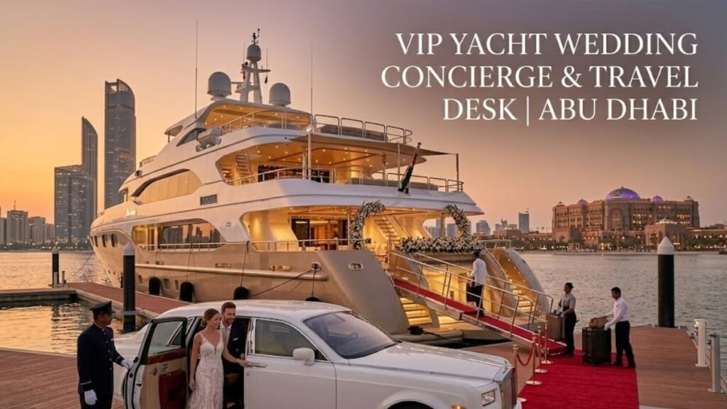 yacht wedding concierge Abu Dhabi